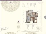 鸿通翡翠城紫云府_4室2厅2卫 建面99平米
