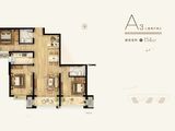 狮子城海棠园樾府_3室2厅2卫 建面114平米