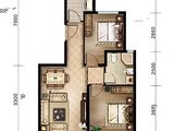 佳兆业悦璟_2室2厅1卫 建面87平米