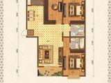金色豪庭_3室2厅2卫 建面136平米