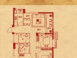 融信双杭城_3室2厅2卫 建面110平米