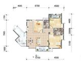 新江岸名轩_3室2厅2卫 建面109平米