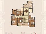 翡翠御府_5室2厅2卫 建面191平米