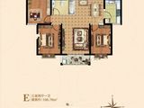 泰悦御庭_3室2厅1卫 建面106平米