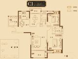 领城公园1857_3室2厅2卫 建面116平米