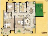 海门中南世纪锦城_4室2厅2卫 建面141平米