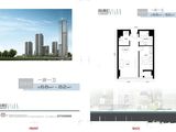 名力都会尚东_1室0厅1卫 建面68平米
