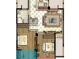 梅里达花园_2室2厅1卫 建面85平米
