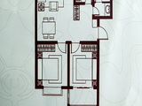 北大绿洲家园_C户型图库2室2厅1卫·89.33 建面0平米