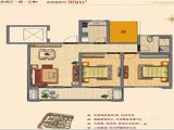 华信聚福园_2室2厅1卫 建面90平米