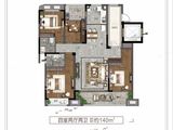 大发融悦四季_4室2厅2卫 建面140平米