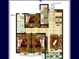 仁恒公馆_3室2厅1卫 建面122平米