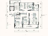 武汉城建融创奥璟园_4室2厅2卫 建面159平米