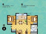 中海国际社区_3室2厅1卫 建面88平米
