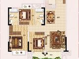 浩城水墨书香_3室2厅2卫 建面107平米