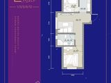 德泰人才公园_2室1厅1卫 建面62平米