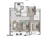 正荣御首府_3室2厅2卫 建面98平米