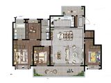 旭辉宸悦赋_4室2厅2卫 建面180平米