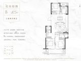 翡翠风华城_3室2厅2卫 建面105平米