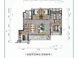 中海十里观澜_4室2厅2卫 建面103平米