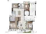 宋都如意铭著_4室2厅2卫 建面125平米