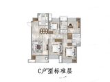 上海龙湖天曜_4室2厅2卫 建面130平米