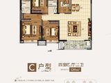 康城璟宸河畔_4室2厅2卫 建面139平米