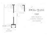 卓越里_1室1厅1卫 建面34平米