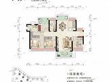 龙光玖云台_3室2厅2卫 建面109平米