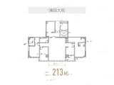 弘泰锦绣观澜_5室3厅4卫 建面213平米