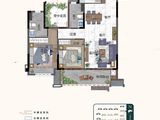 奥园誉府_3室2厅1卫 建面103平米