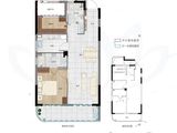 缘起莲韵_2室2厅2卫 建面78平米