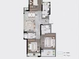 佳源锦晟里_3室2厅2卫 建面89平米