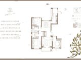 湘府花园古北首席_3室2厅2卫 建面139平米