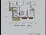 有色世家星城_3室2厅2卫 建面125平米