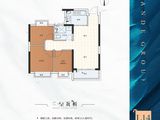 南宁空港恒大世纪梦幻城_3室2厅1卫 建面83平米