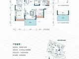 星都梅沙天邸_4室2厅2卫 建面124平米