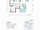 星都梅沙天邸_4室2厅2卫 建面125平米