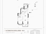 南通恒大云锦华庭_2室2厅1卫 建面85平米