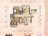 天隆江湾学府_3室2厅2卫 建面109平米