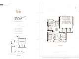德信新希望江屿云庄_4室2厅2卫 建面130平米