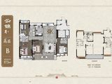 建发水利天玺湾雅苑_4室2厅3卫 建面173平米