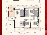 福晟滨江花园_4室2厅2卫 建面137平米