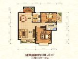 燕兴华城二期_2室2厅1卫 建面101平米