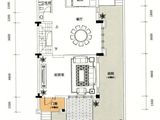 五矿万境水岸天境_1室1厅1卫 建面84平米