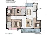 中国铁建观河锦园_4室2厅2卫 建面125平米