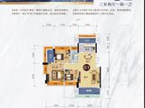 银洲翠岸轩_3室2厅1卫 建面95平米