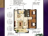 伴山首府_3室2厅1卫 建面98平米
