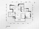 广源凤岭壹号院_4室2厅2卫 建面99平米