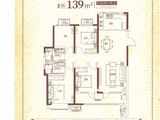 青岛印象和_4室2厅2卫 建面139平米